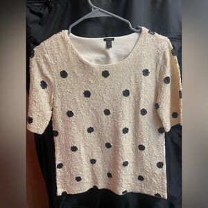 Jcrew sequined blouse